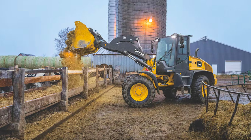 JOHN DEERE EXPANDS LINEUP OF P-TIER COMPACT WHEEL LOADER MODELS